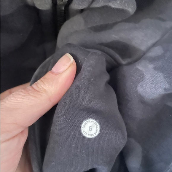 Lululemon Scuba Hoodie Light Cotton Fleece Heritage 365 Camo Deep Coal Multi 6 - Picture 7 of 9